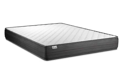 Ensemble Matelas Sommier 120x200 cm - Sommier Blanc (en kit) - Vitalpower