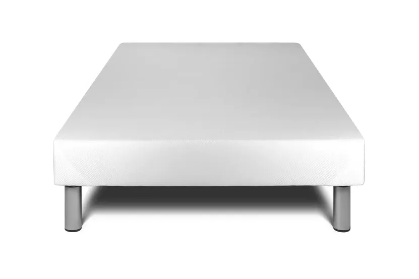 Ensemble Matelas Sommier 90x190 cm - Sommier Blanc (déjà monté) - Vitalmemo One