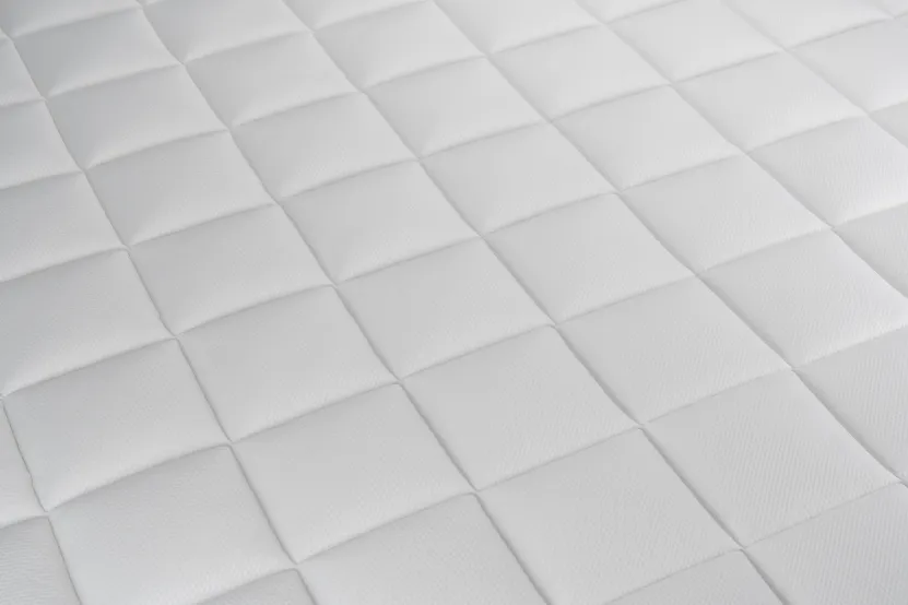 Ensemble Matelas Sommier 140x190 cm - Sommier Gris (déjà monté) - Vitalmemo