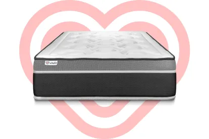 Matelas 90x200 cm Ressorts ensachés et Mémoire de forme - Vital Care