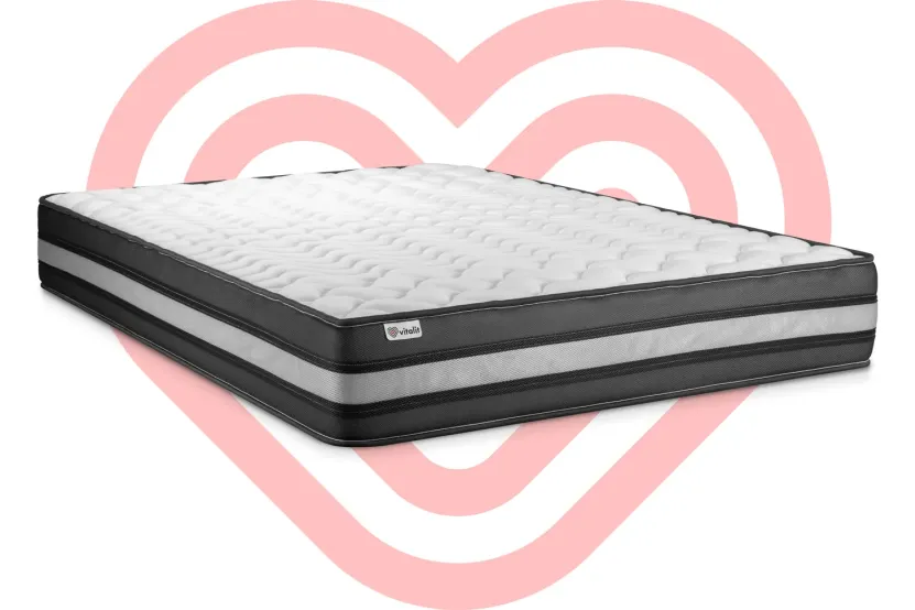 Matelas 160x220 cm Mémoire de forme - Vital Power Zen