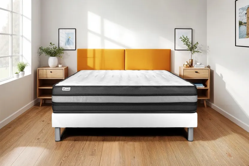 Matelas 150x190 cm Mémoire de forme - Vital Power Zen