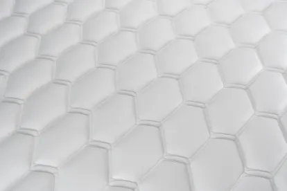 Ensemble Matelas Sommier 160x220 cm - Sommier Blanc (en kit) - Vitalspring Recover