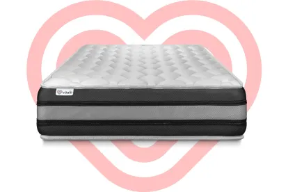 Matelas 90x200 cm Ressorts ensachés et Mémoire de forme - Vitalspring Zen