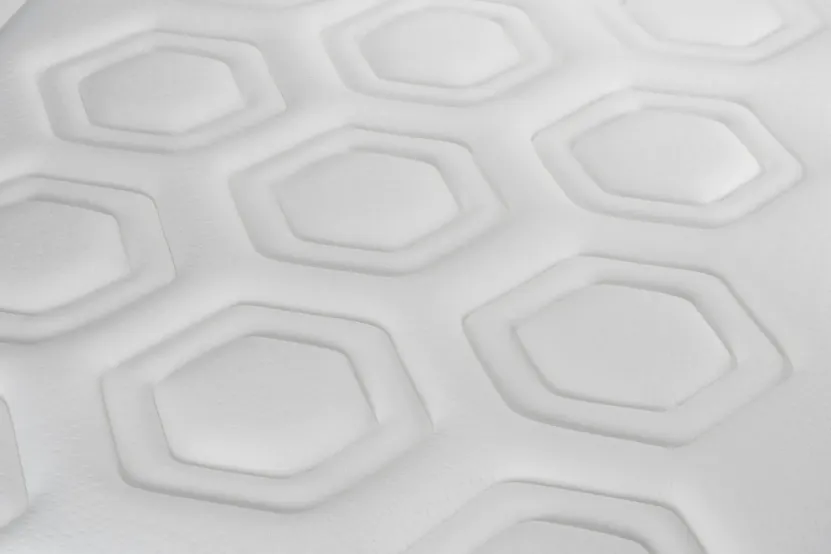 Pack lit complet 200x200 cm - Matelas + Sommier Blanc (en kit) + 2 oreillers + Couette - Vital Care
