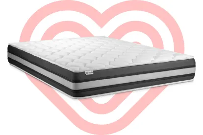 Matelas 140x190 cm Ressorts ensachés et Mémoire de forme - Vitalspring Zen