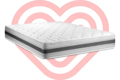 Matelas 130x200 cm Ressorts ensachés et Mémoire de forme - Vitalspring Recover