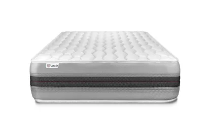 Matelas 120x190 cm Ressorts ensachés et Mémoire de forme - Vitalspring Recover
