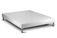 Ensemble Matelas Sommier 140x200 cm - Sommier Blanc (déjà monté) - Vital Power Zen Ensemble Matelas Sommier 140x200 cm - Sommier Blanc (déjà monté) - Vital Power Zen