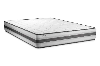 Matelas 130x200 cm Ressorts ensachés et Mémoire de forme - Vitalpower Recover